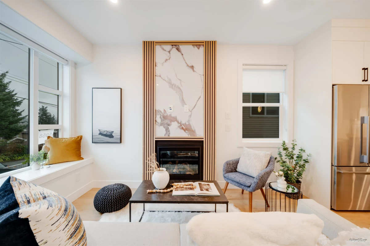 Living Room Photo of 5958 Hardwick Street, Burnaby, BC