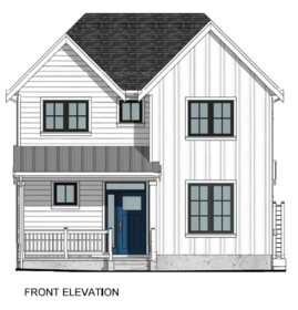 Front exterior of 6445 Harrow Avenue, Tsawwassen, BC