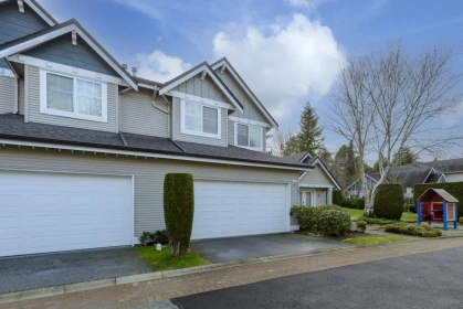 Aerial View of 9 4811 Blair Drive, Richmond, BC