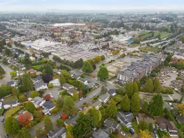 Aerial View of 11848 Caribou Road, Delta, BC