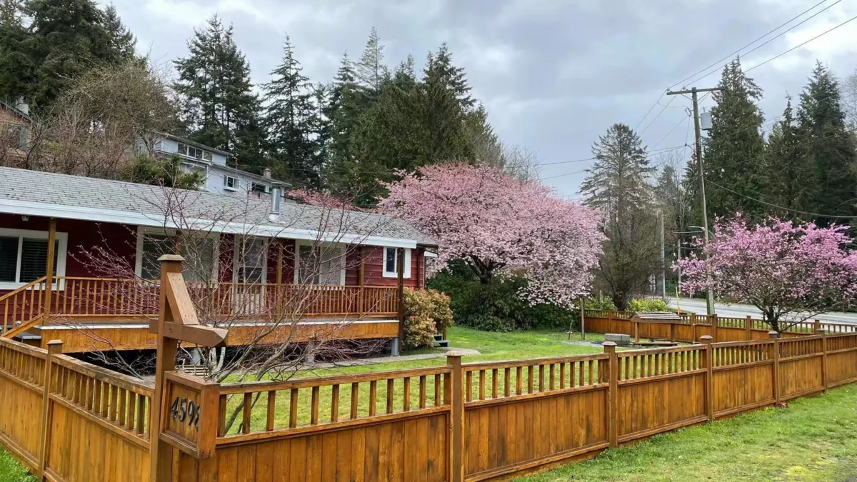 Exterior Rear Photo of 4598 Whitaker Road, Sechelt, BC
