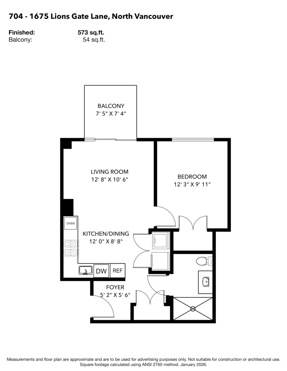 Loft / Bonus Room Photo of 704 1675 Lions Gate Lane, North Vancouver, BC