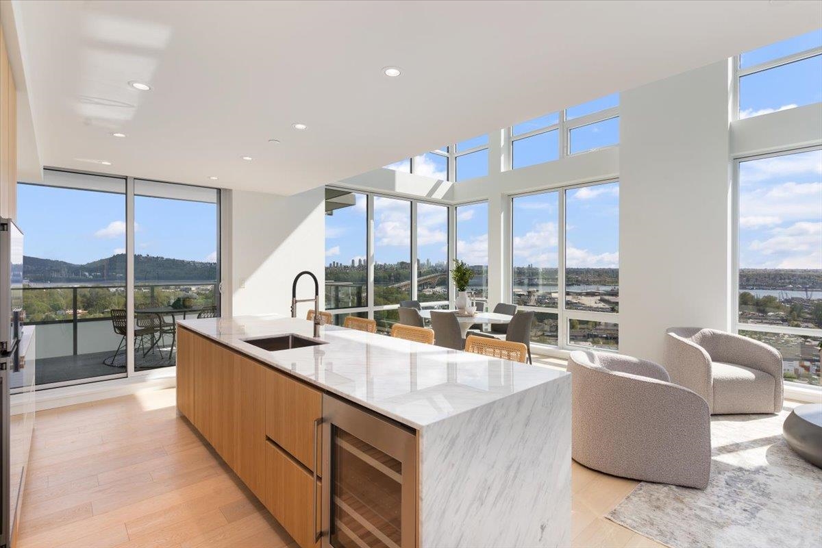 Exterior Rear Photo of 2404 1500 Fern Street, North Vancouver, BC