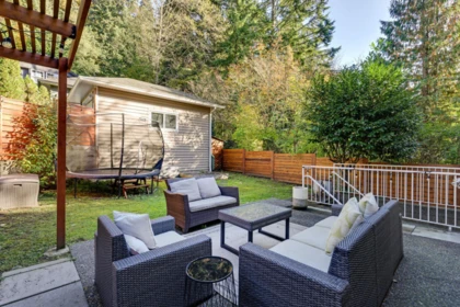 Aerial View of 1400 Riverside Drive, North Vancouver, BC