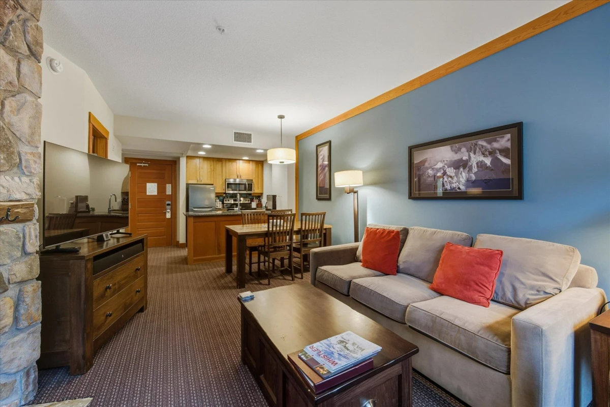Dining Area Photo of 430D 2036 London Lane, Whistler, BC