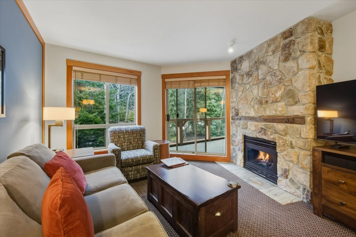 Family Room Photo of 430D 2036 London Lane, Whistler, BC