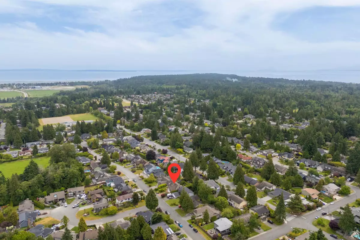 Aerial View of 5072 2a Avenue, Delta, BC
