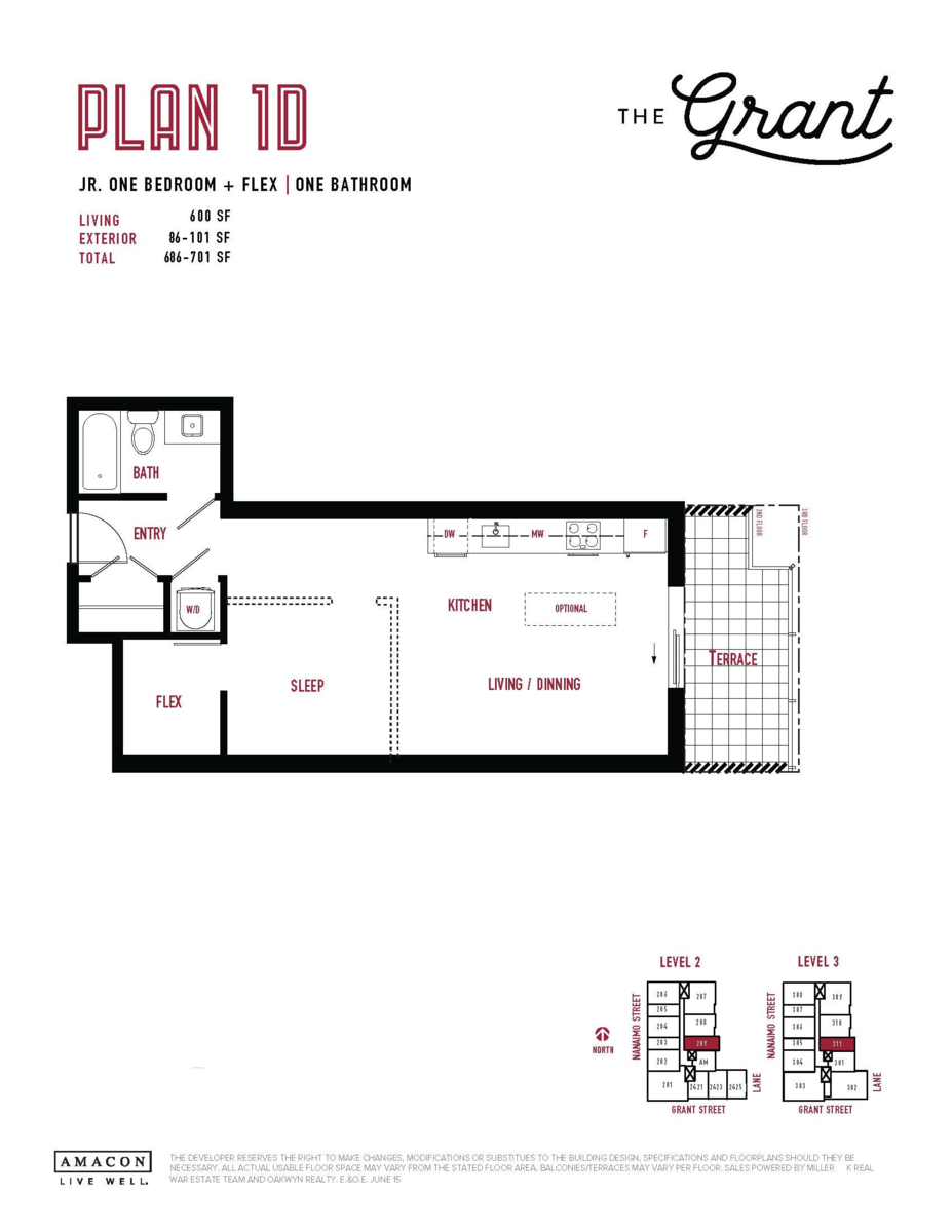 Street View Photo of 311 2419 Grant Street, Vancouver, BC