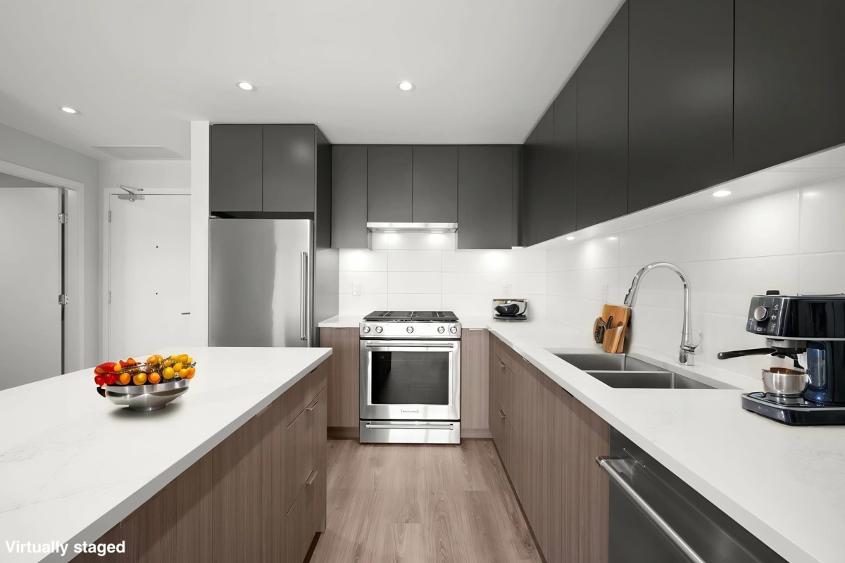 Living Room Photo of 313 3430 E Kent Avenue South Avenue, Vancouver, BC