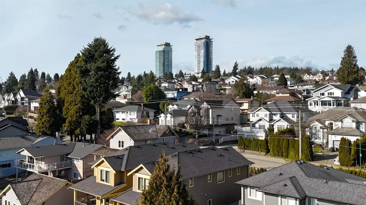 Aerial View of 103 359 Laval Street, Coquitlam, BC