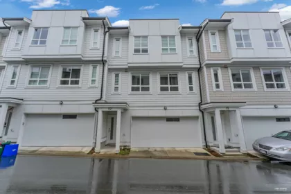 Front exterior of 12 8181 135a Street, Surrey, BC