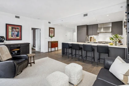Kitchen Island Photo of PH1606 288 W 1st Avenue, Vancouver, BC