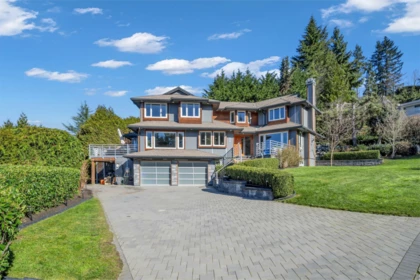 Exterior Rear Photo of 4795 Westwood Drive, West Vancouver, BC