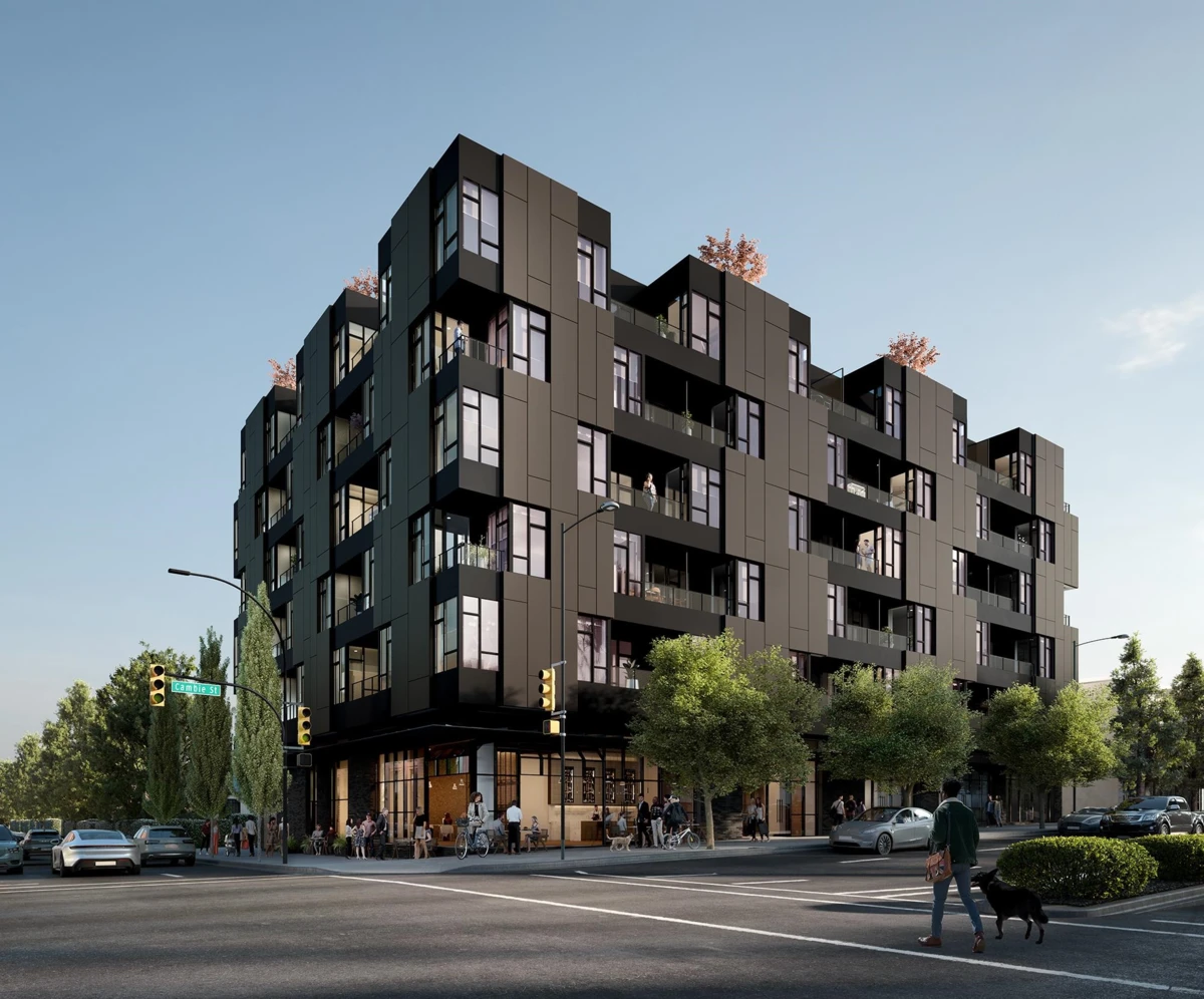 Exterior Rear Photo of 405 480 W 16th Avenue, Vancouver, BC