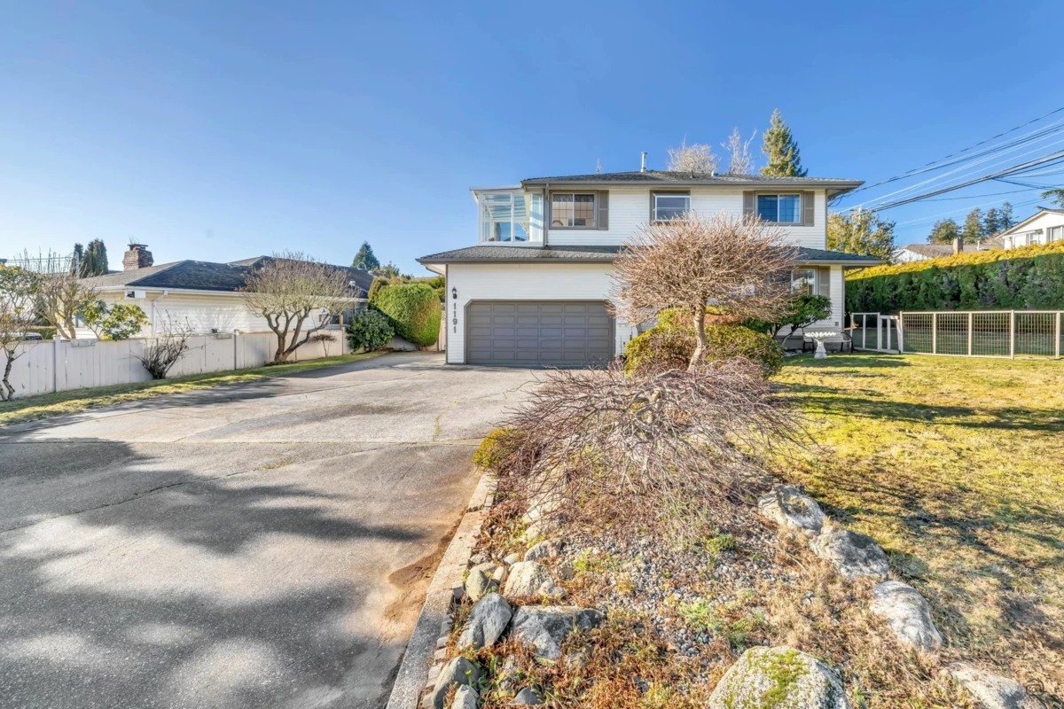 Exterior Rear Photo of 1191 Finlay Street, White Rock, BC
