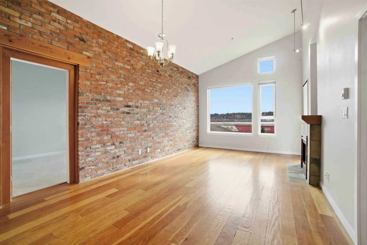 Living Room Photo of 407 250 Salter Street, New Westminster, BC