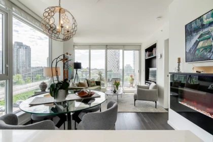 Kitchen Island Photo of 707 1351 Continental Street, Vancouver, BC