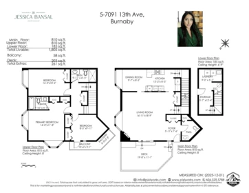 Hallway Photo of 5 7901 13th Avenue, Burnaby, BC