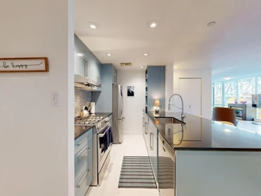 Basement Recreation Room Photo of 503 638 Beach Crescent, Vancouver, BC
