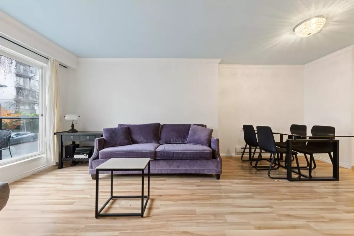 Family Room Photo of 201 1554 Burnaby Street, Vancouver, BC
