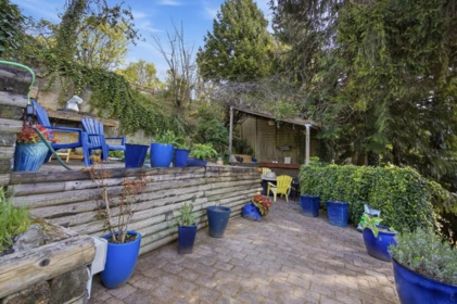 Aerial View of 4057 Marine Drive, Burnaby, BC