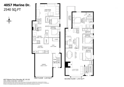 Playground / Recreational Area Near 4057 Marine Drive, Burnaby, BC