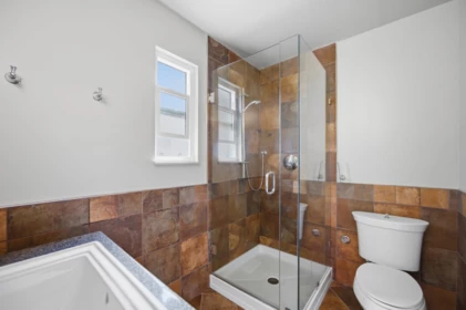 Powder Room Photo of 4057 Marine Drive, Burnaby, BC