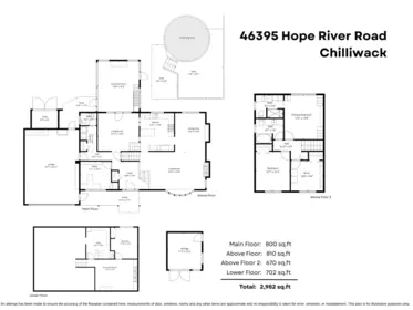 Kitchen Island Photo of 46395 Hope River Road, Chilliwack, BC