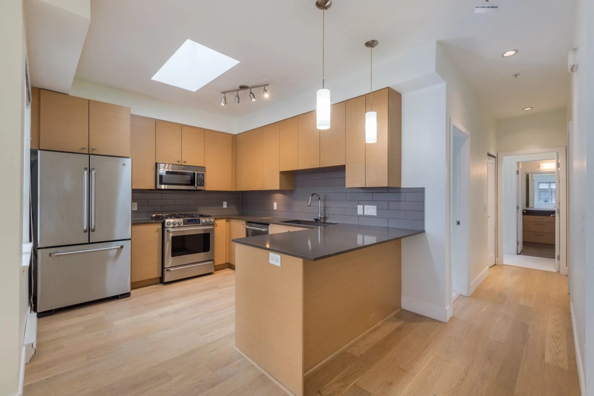 Living Room Photo of 202 260 Ewen Avenue, New Westminster, BC