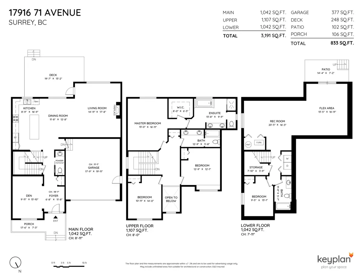 Living Room Photo of 17916 71 Avenue, Surrey, BC