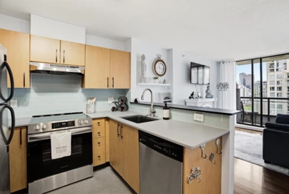 Primary Bedroom Photo of 1703 1295 Richards Street, Vancouver, BC
