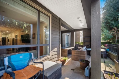 Outdoor Patio Photo of 105 33540 Mayfair Avenue, Abbotsford, BC
