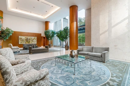 Aerial View of 103 323 Jervis Street, Vancouver, BC