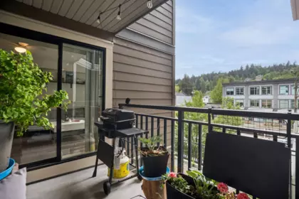 Outdoor Patio Photo of 302 2525 Clarke Street, Port Moody, BC