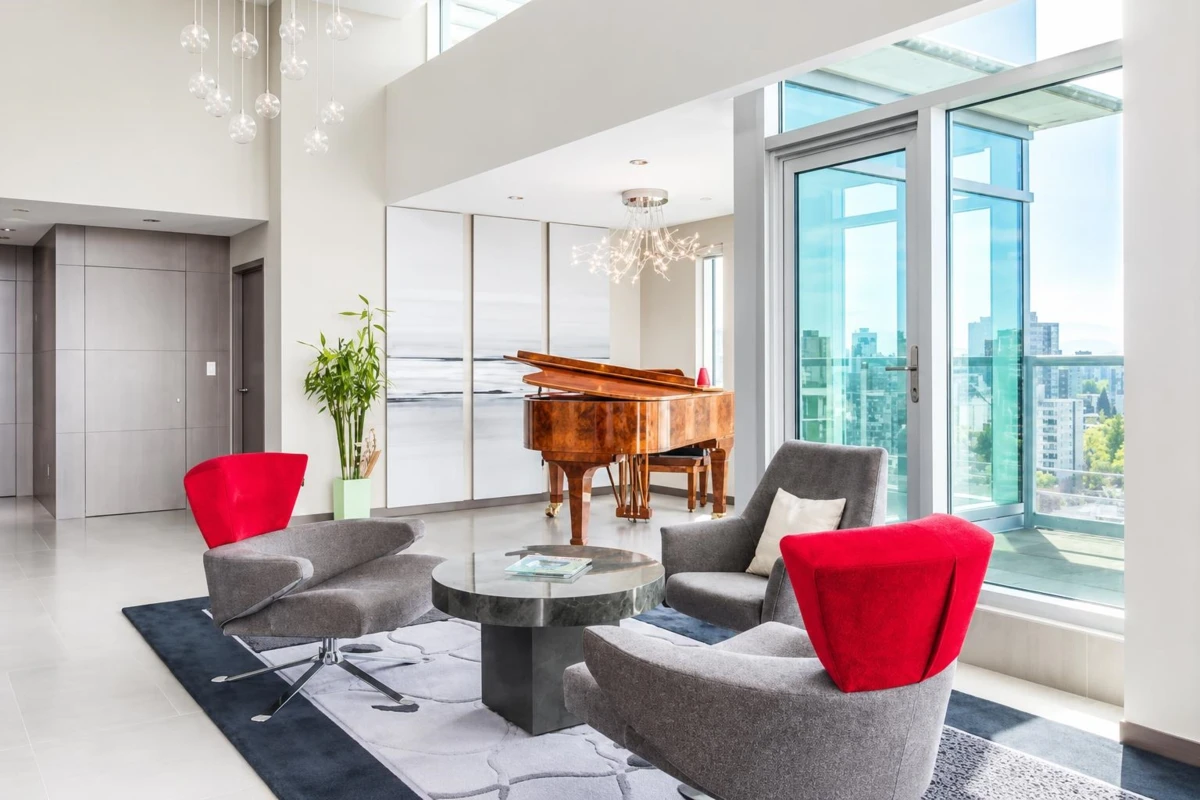 Family Room Photo of PH1 1790 Bayshore Drive, Vancouver, BC