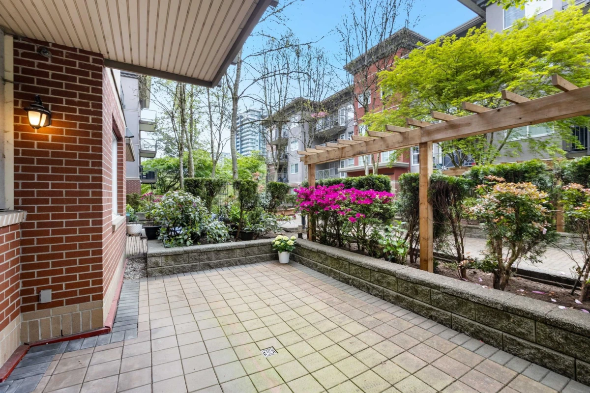 Dining Area Photo of 102 3250 St Johns Street, Port Moody, BC
