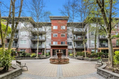 Aerial View of 102 3250 St Johns Street, Port Moody, BC
