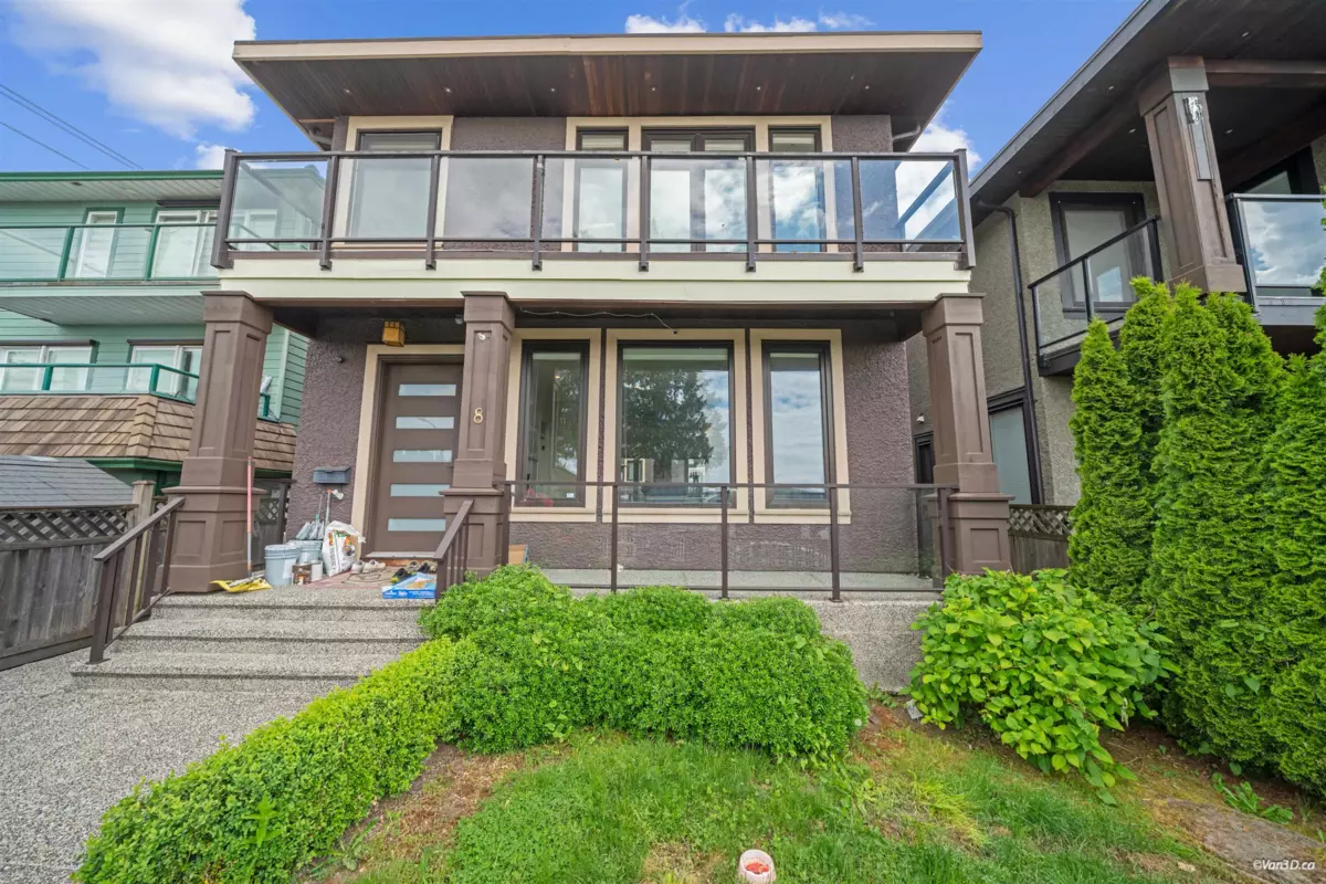 Exterior Rear Photo of 8 Glynde Avenue, Burnaby, BC