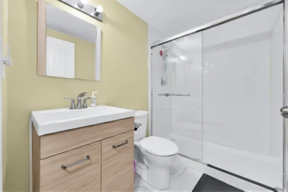 Powder Room Photo of 4967 Spencer Street, Vancouver, BC