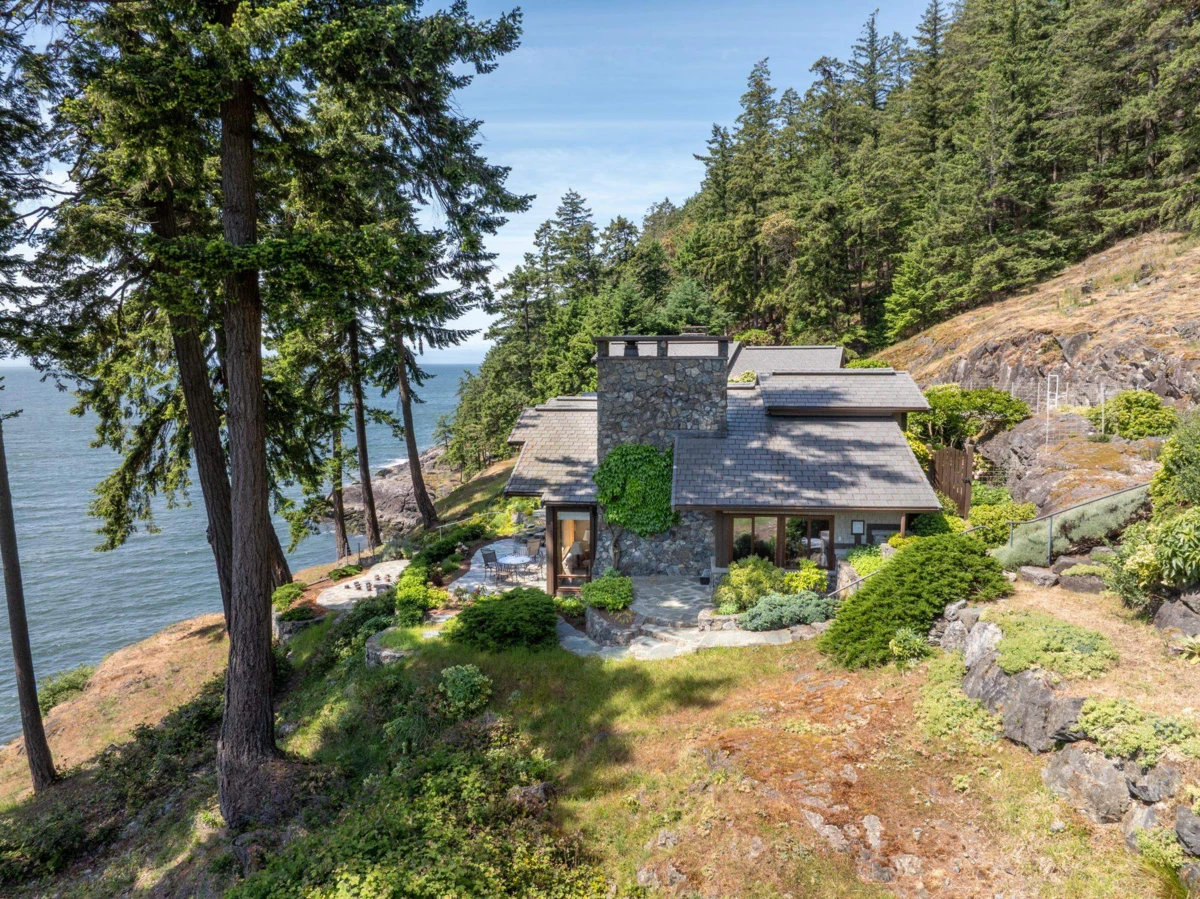 Exterior Rear Photo of 1299 Fairweather Road, Bowen Island, BC