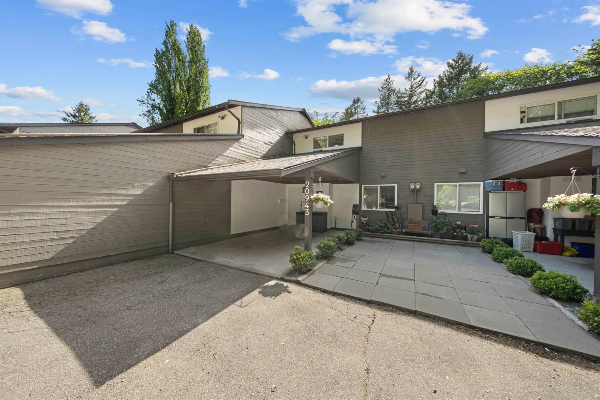 Exterior Rear Photo of 7 20943 Camwood Avenue, Maple Ridge, BC