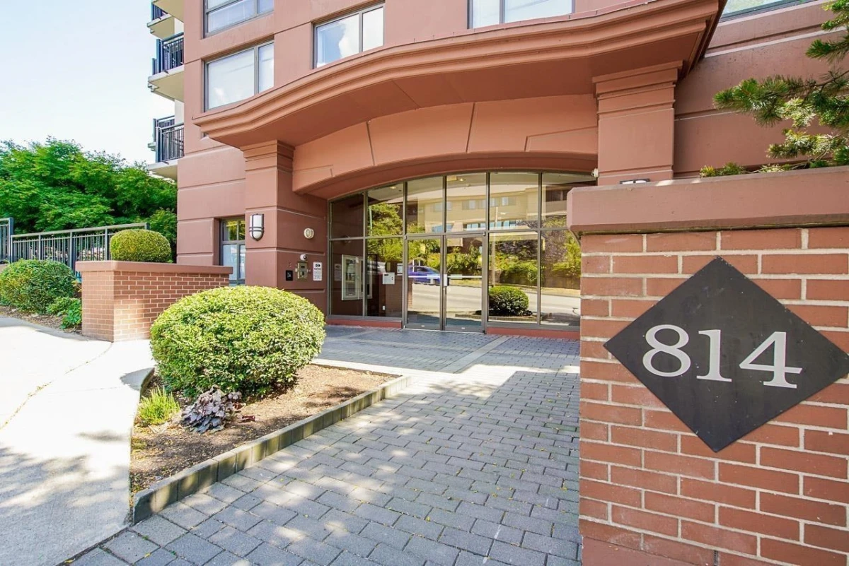 Exterior Rear Photo of 606 814 Royal Avenue, New Westminster, BC