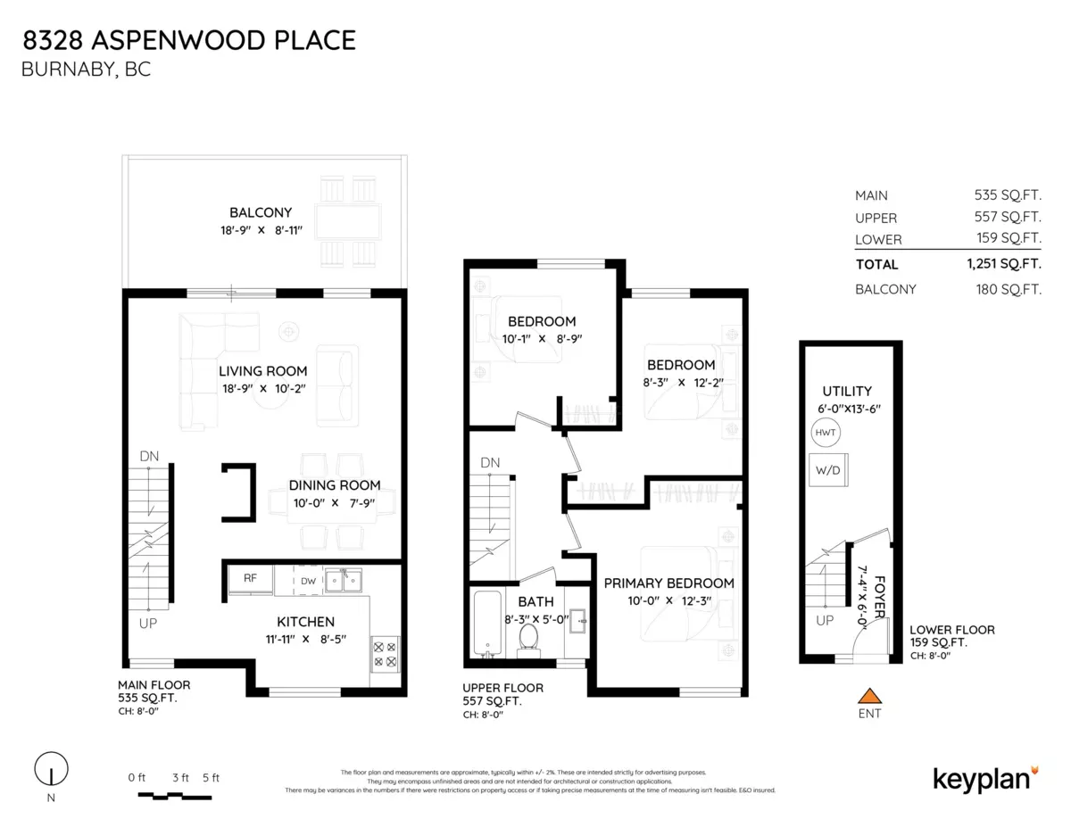 Living Room Photo of 8328 ASPENWOOD PLACE, Burnaby BC V5A 3V3