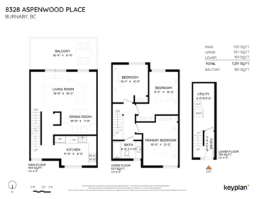 8328 Aspenwood Place, Burnaby, BC, Burnaby — Townhouse for sale