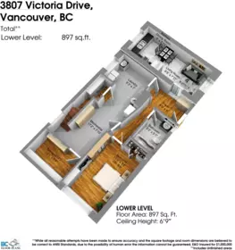 Hallway Photo of 3807 Victoria Drive, Vancouver, BC