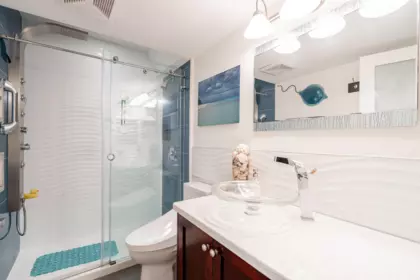 Basement Recreation Room Photo of 102 1530 Mariner Walk, Vancouver, BC
