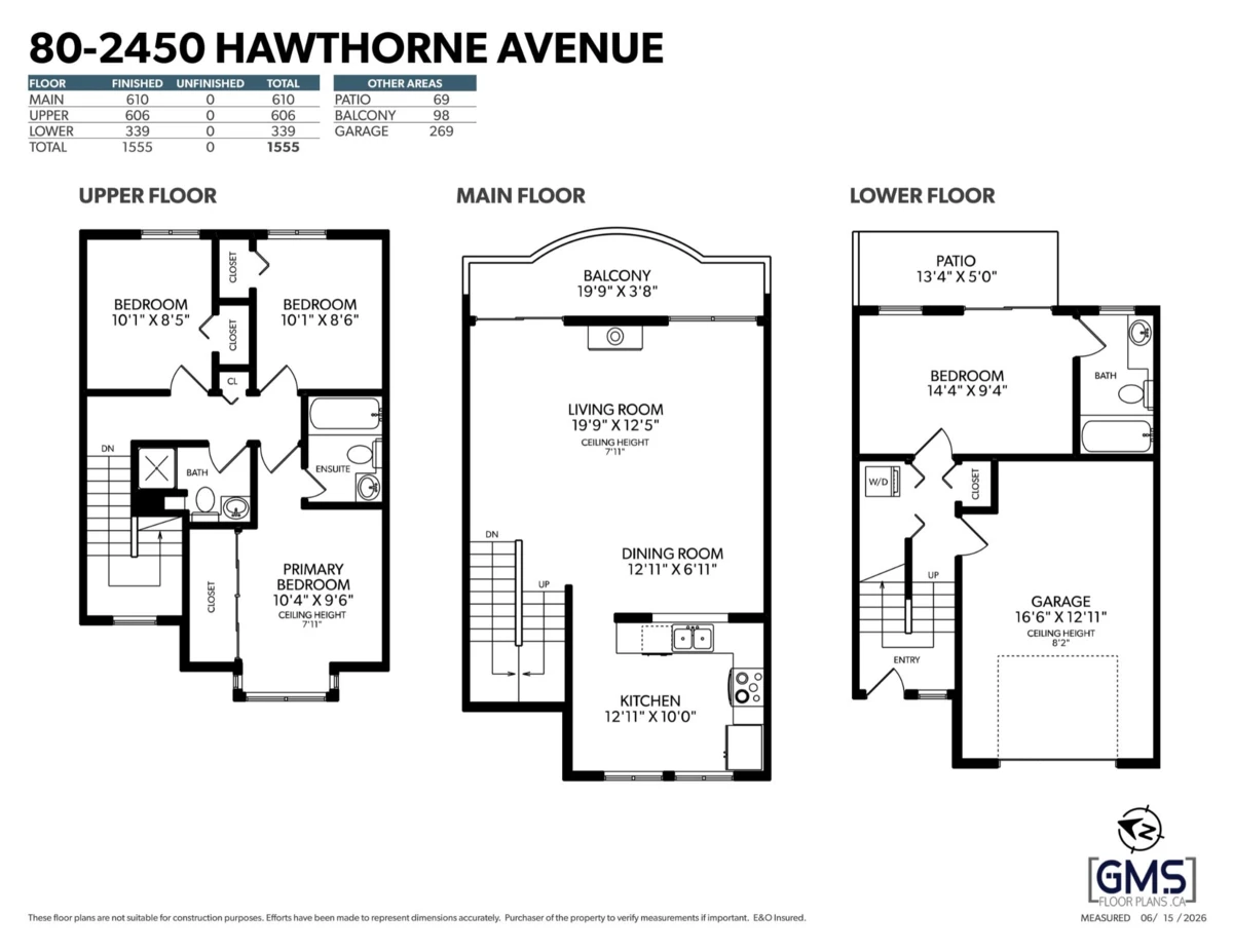 Exterior Rear Photo of 80 2450 Hawthorne Avenue, Port Coquitlam, BC