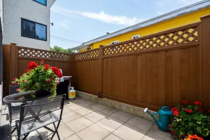 Outdoor Deck Photo of 103 550 E 7th Avenue, Vancouver, BC