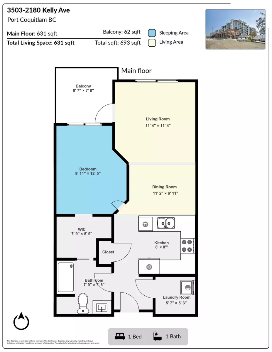 Family Room Photo of 3503 2180 Kelly Avenue, Port Coquitlam, BC