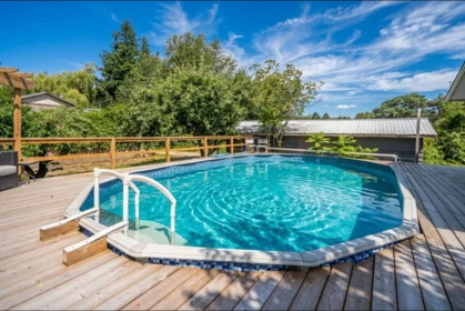 Swimming Pool Photo of 4725 Simmons Road, Yarrow, BC